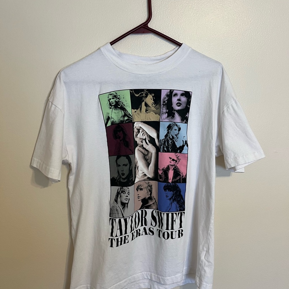 Taylor Swift The Eras Tour White Tee